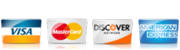 We Accept Credit Cards